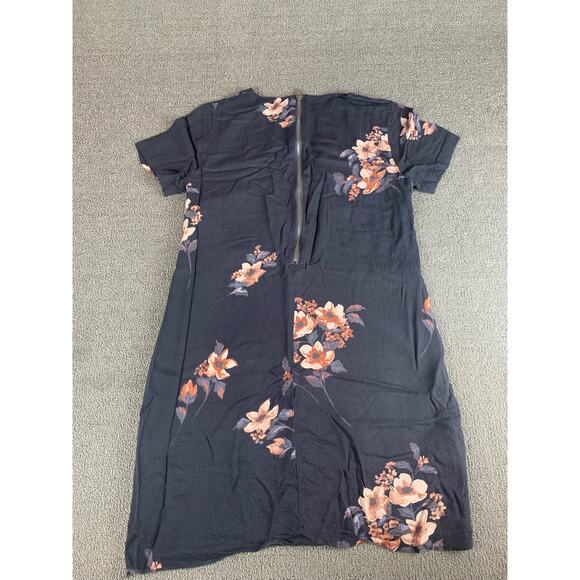 Vici Mini Dress Floral Gray Pink Wedding Guest Event Special Occasion Sz Medium - Picture 4 of 11